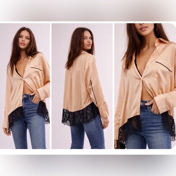 Free people Morning Kiss Shirt - Picture 8 of 8